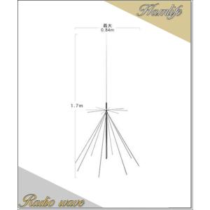 第一電波工業 ダイヤモンド D130 スーパーディスコーンアンテナ（固定