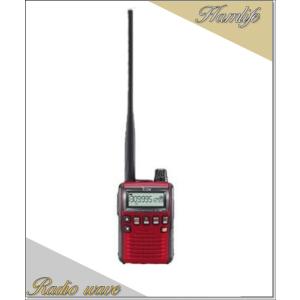 IC-R6(ICR6) メタリックレッド  広帯域受信機(レシーバー) ICOM アイコム｜radiowave