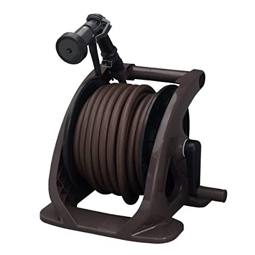 タカギ(takagi) ホース ホースリール タフブラウン 20m おしゃれ R220TBR