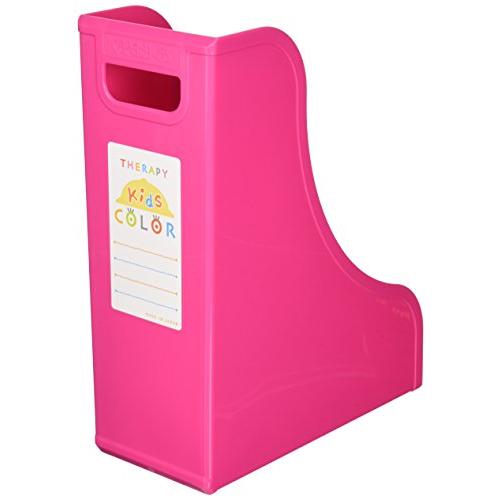 ナカバヤシ ファイルスタンド 書類収納ボックス A4 ピンク フボ-TC6KP