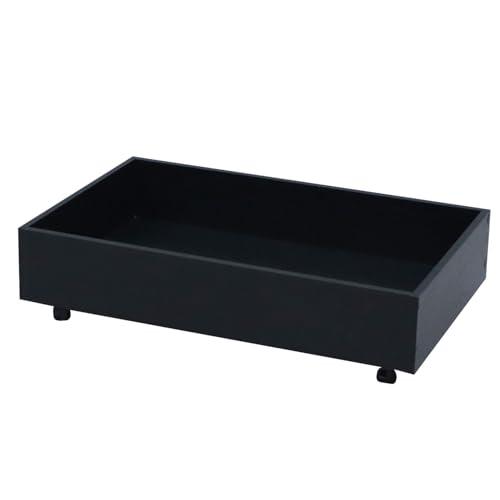 エイアイテック(AITECH) AIS ベッド下収納ボックス 幅80×奥行50×高さ20cm ブラッ...