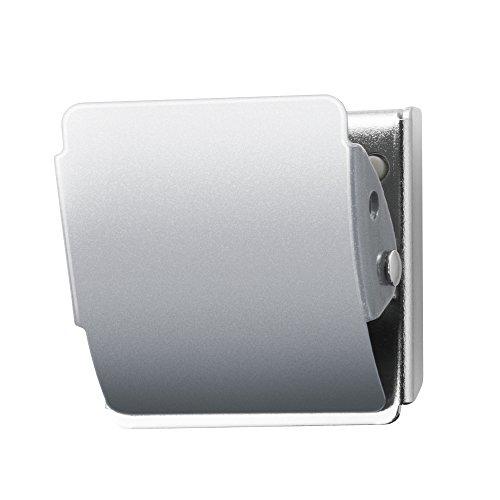 プラス マグネットクリップ ホールド M シルバー 80-419