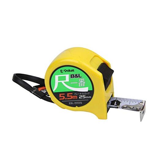 イーバリュー(E-Value) コンベックス 尺相当目盛 B&amp;L EBL-2555S 5.5m 25...