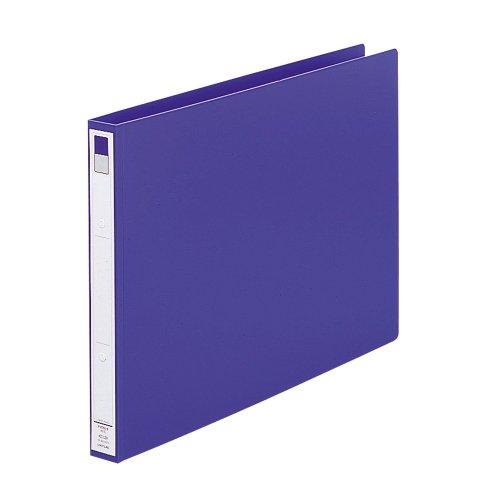 リヒトラブ リングファイル A3E 2穴 青 F876U-8