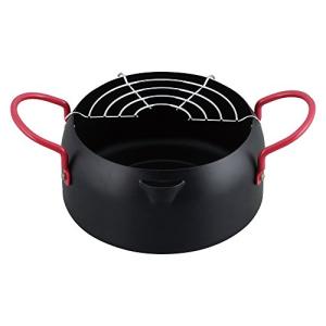 かちこれ IH対応天ぷら鍋16cm(アミ付) KR-8265 ( 1コ入 ) : 爽快