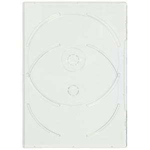 エレコム トールケース DVD BD 対応 スリム 2枚収納 10個セット CCD-DVDS06CR