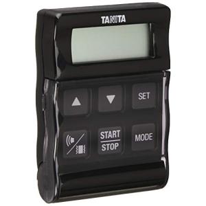 タニタ(Tanita) 勉強 学習 タイマー ストラップ付き バイブレーション機能 24時間 ブラック TD-370N BK