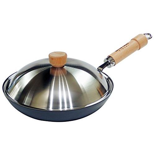 リバーライト 極JAPAN 鉄 厚板 フライパン 蓋付きセット 28cm 窒化鉄 窒化加工 IH対応...