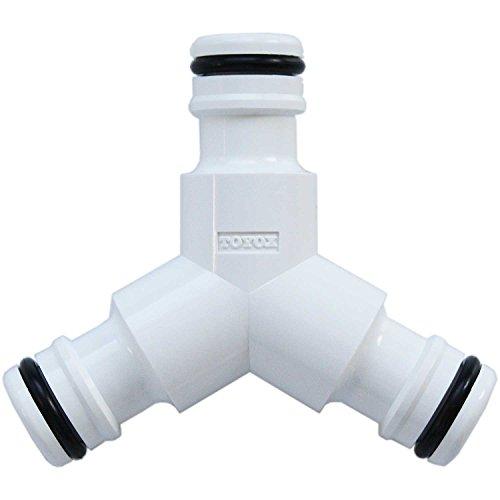 トヨックス ホースをワンタッチでつなぐ 三ツ又プラグ C-19 散水パーツ 【安心2年】