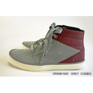 VOLCOM SHOES ボルコム スニーカー GRIMM MID GREY COMBO｜raffys