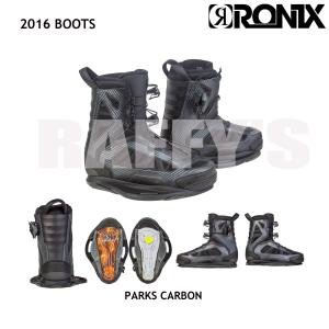RONIX ロニックス 2016 Parks Boot Carbon パークス [ウェイクボード ブーツ] ronix/ロニックス/2016｜raffys