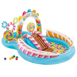 INTEX ビニールプール 子供用 すべり台付き...の商品画像