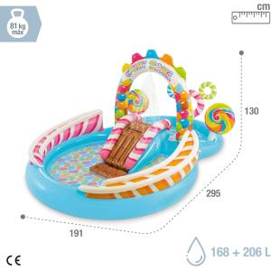 INTEX ビニールプール 子供用 すべり台付...の詳細画像2