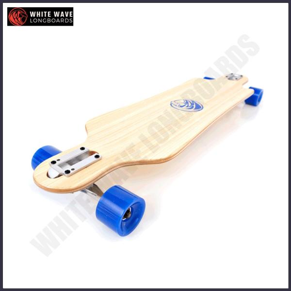 ロング スケートボード WHITE WAVE  ホワイト ウェーブ ロングボード The Drift...