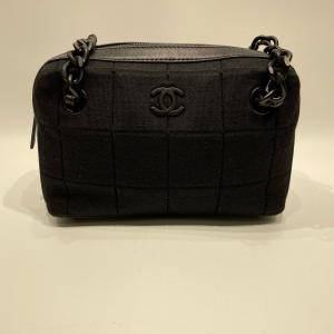 【CHANEL】シャネル　チェーンハンドバッグ ジャージー ショルダーバッグ