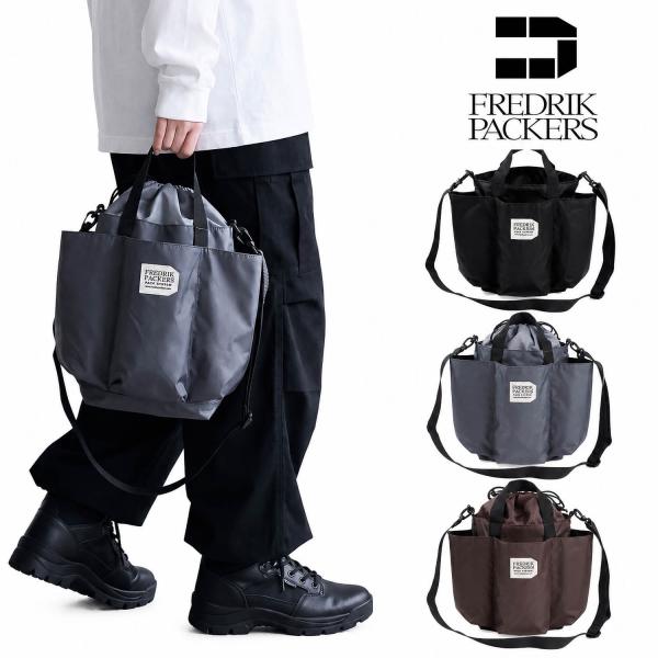 FREDRIK PACKERS フレドリックパッカーズ UTILITY TOTE MINI DRAW...