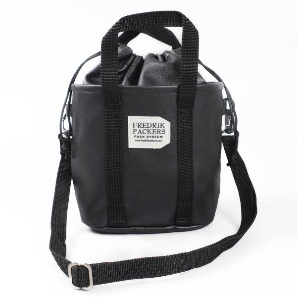 FREDRIK PACKERS DRAWSTRING MINI TOTE FAKE LEATHER ...