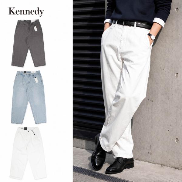 【T21】 Kennedy ケネディ THE WIDE TAPERED JEAN ワイド テーパード...