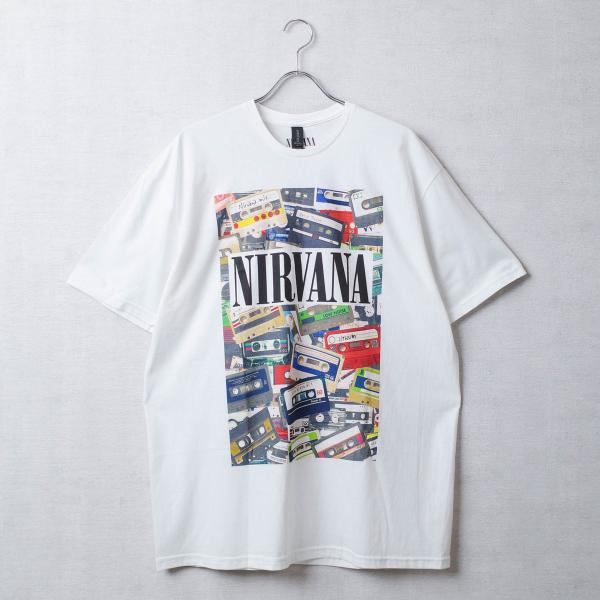ROCK OFF ロックオフ NIRVANA ニルヴァーナ CASSETTES T-SHIRTS カ...