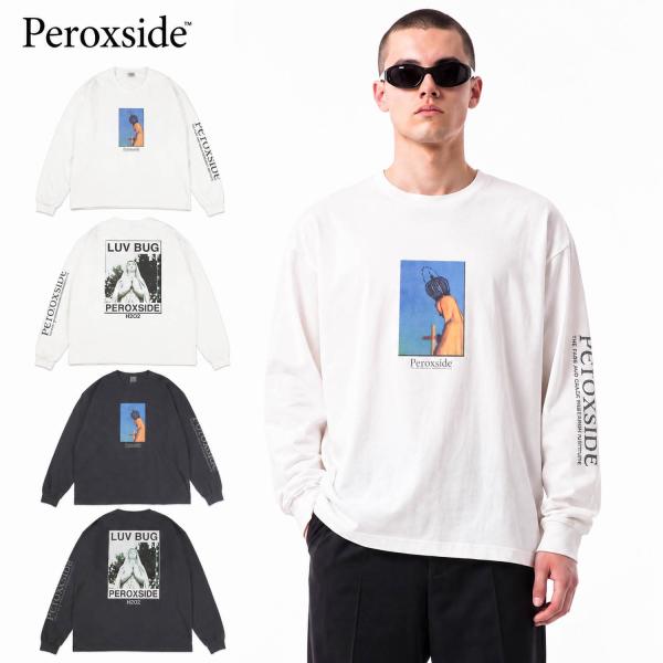 Peroxside ペルオキシド PEROXSIDE LOGO LS TEE ロゴ ロングスリーブ ...