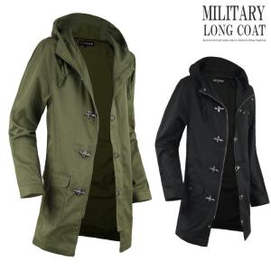 モッズコート ミリタリーコート メンズ ロング ハーフコート ロング