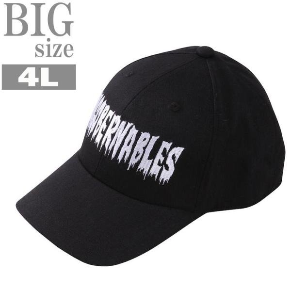 キャップ 新日本プロレス 大きいサイズ メンズ 帽子 ロゴ刺繍 LIJ INGOBERNABLES ...