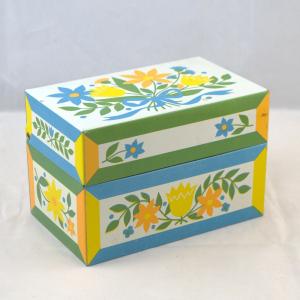 アンティーク ランズバーグ キャニスター(レッド)4缶セット