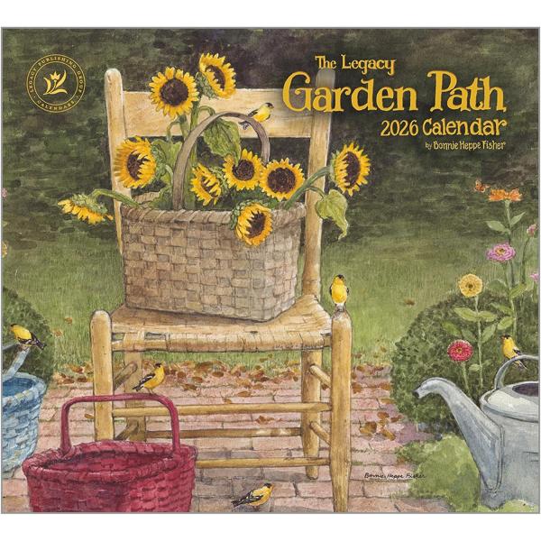 2026年　Legacy　壁掛けカレンダーGarden Pathガーデンパス消費税込2900円