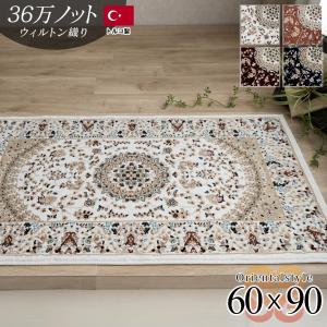 玄関マット 60×90 おしゃれ 高級 室内 北欧 屋内 ペルシャ絨毯