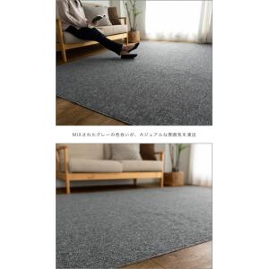 カーペット 8畳 江戸間 防ダニ 抗菌 防臭 ...の詳細画像3