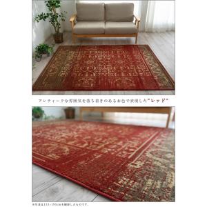 ラグ 3畳 絨毯 アンティーク 風 160×2...の詳細画像2