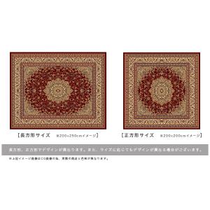 ラグ 絨毯 1.5畳 150×150cm トル...の詳細画像4