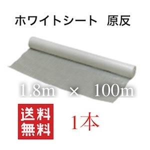 養生 ブルーシート 白 ロール 1800mm 1.8m 100m 1800 1.8 100 ホワイト...