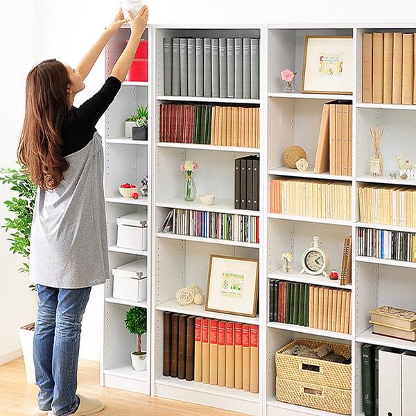 本棚 大容量 省スペース 可動棚 マガジンラック 薄型 スリム おしゃれ 業務用 安い 北欧 ラック...