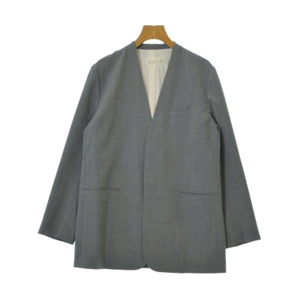 BASILE 28 ノーカラージャケット レディース バジーレ28 中古　古着