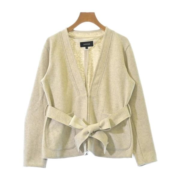 UNTITLED ノーカラージャケット レディース アンタイトル 中古　古着