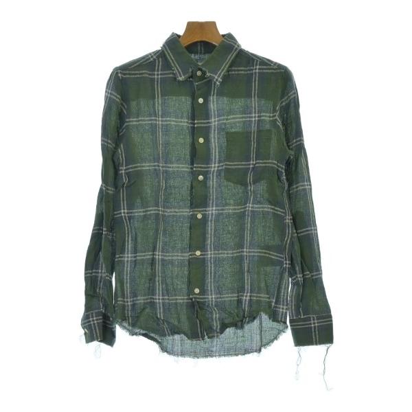WHEREABOUTS カジュアルシャツ メンズ ウェアラバウツ 中古　古着
