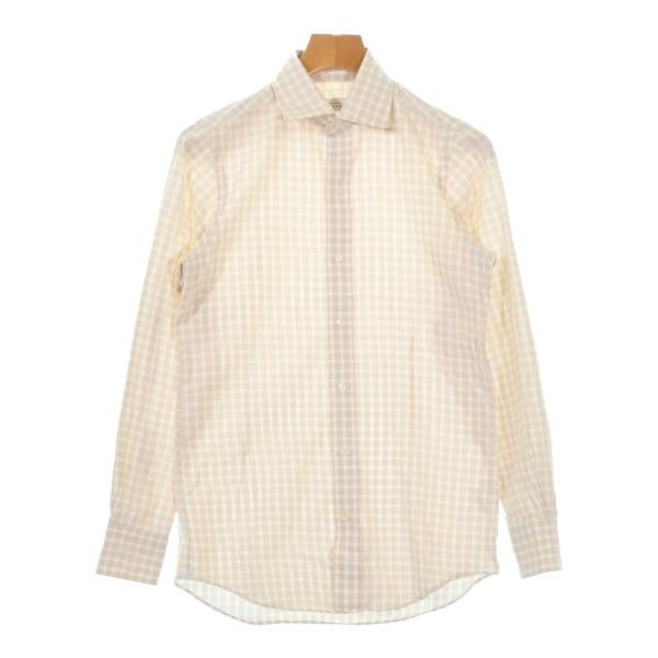 green label relaxing ドレスシャツ メンズ グリーンレーベルリラクシング 中古　...