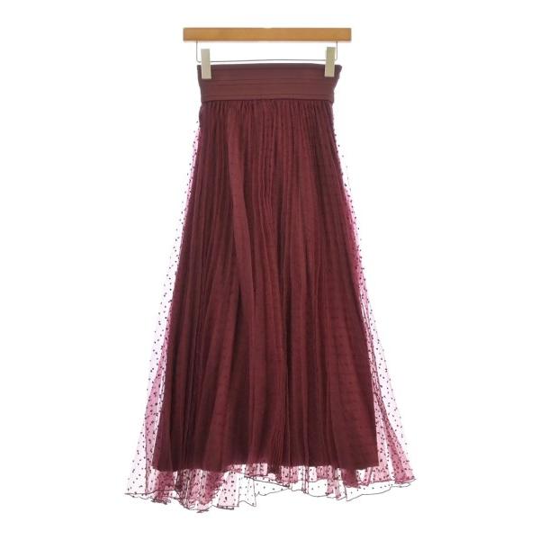 SNIDEL ひざ丈スカート レディース スナイデル 中古　古着