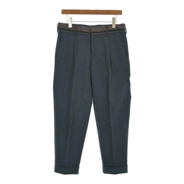 kolor スラックス メンズ カラー 中古　古着