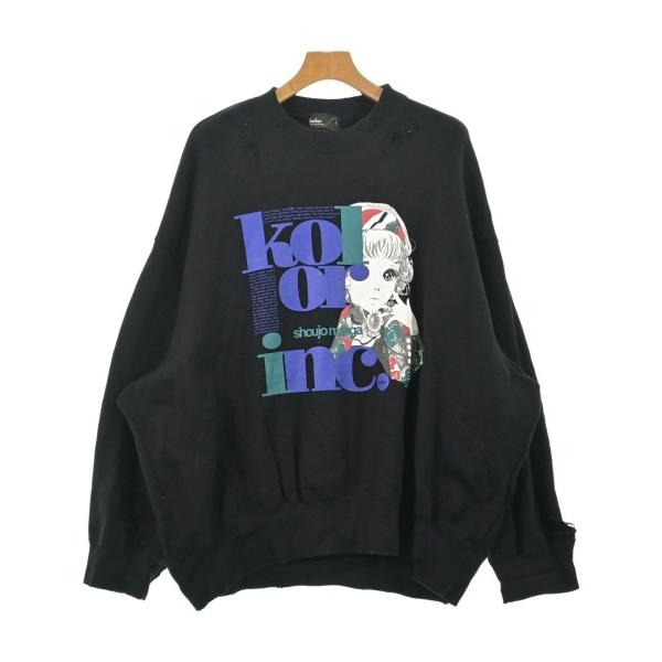kolor スウェット メンズ カラー 中古　古着