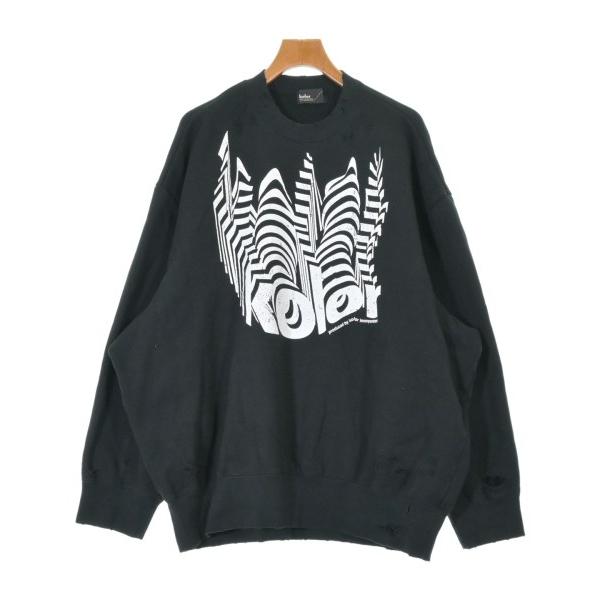 kolor スウェット メンズ カラー 中古　古着