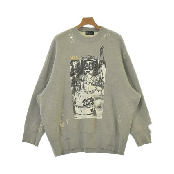 kolor スウェット メンズ カラー 中古　古着