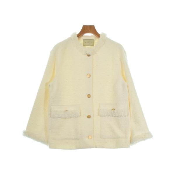 UNITED ARROWS ノーカラージャケット レディース ユナイテッドアローズ 中古　古着