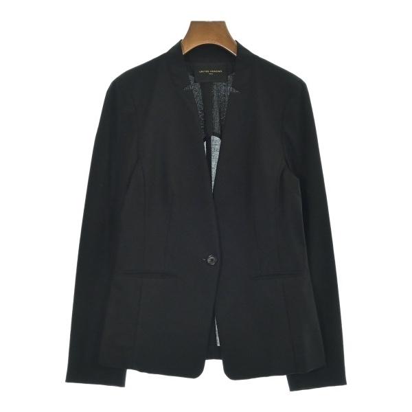 UNITED ARROWS ノーカラージャケット レディース ユナイテッドアローズ 中古　古着