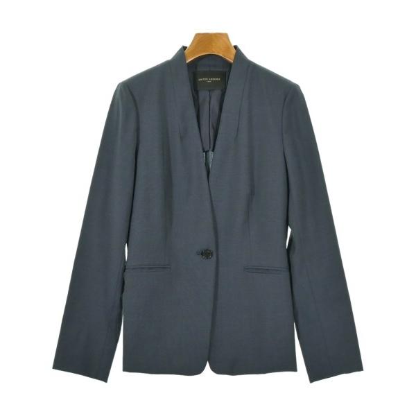 UNITED ARROWS ノーカラージャケット レディース ユナイテッドアローズ 中古　古着