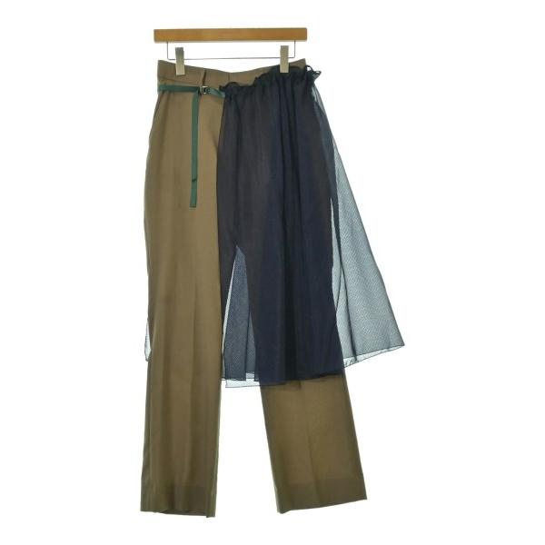 kolor スラックス レディース カラー 中古　古着