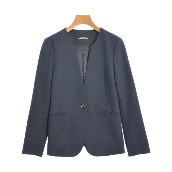 green label relaxing ノーカラージャケット レディース グリーンレーベルリラクシ...