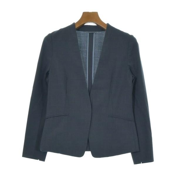 green label relaxing ノーカラージャケット レディース グリーンレーベルリラクシ...