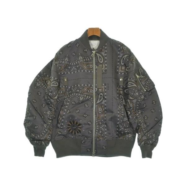 sacai ミリタリーブルゾン メンズ サカイ 中古　古着